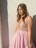 Sherri Hill | Size 4 | light pink gown