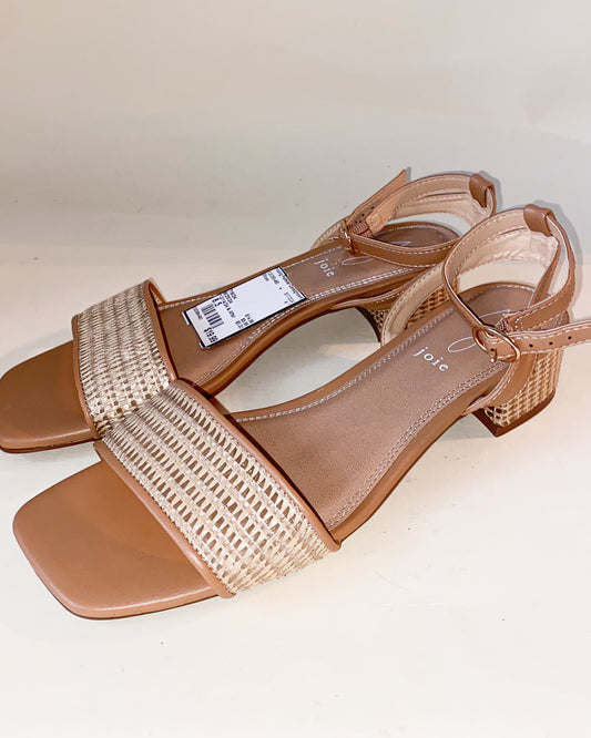 Woven Brown Joie Sandals