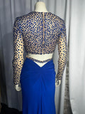 Sherri Hill | size 2 | Royal blue two piece formal