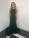 Emerald Green Prom Dress | size 4