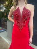 Royal We | size 4 | red mermaid formal dress