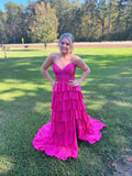 Sherri Hill ~ size 6 ~ Hot Pink ~