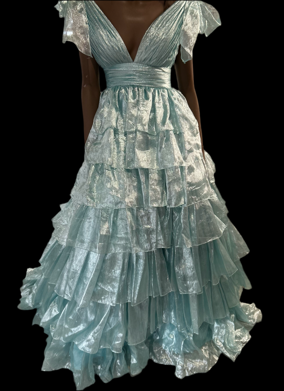 Sherri Hill Size 2 Light Blue Formal