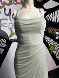 Azazie Green Formal Dress | size 0