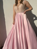 Sherri Hill | Size 4 | light pink gown