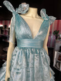 Sherri Hill Size 2 Light Blue Formal
