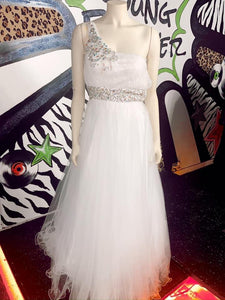 Anny Lee | size XS | white formal