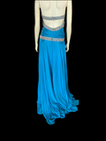 Prima Donna Size 8 Blue Formal