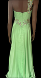 May Queen Size 4 Green Formal