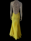 Shimmer Size 4 Yellow Formal