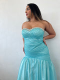 Prom Dress | Size 13/14 | Turquoise Mermaid