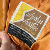 Uburbar Heritage by Richard Man Trench Coat 100% Leather